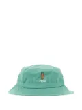 POLO RALPH LAUREN KIDS Polo Bear-embroidered bucket hat - Green