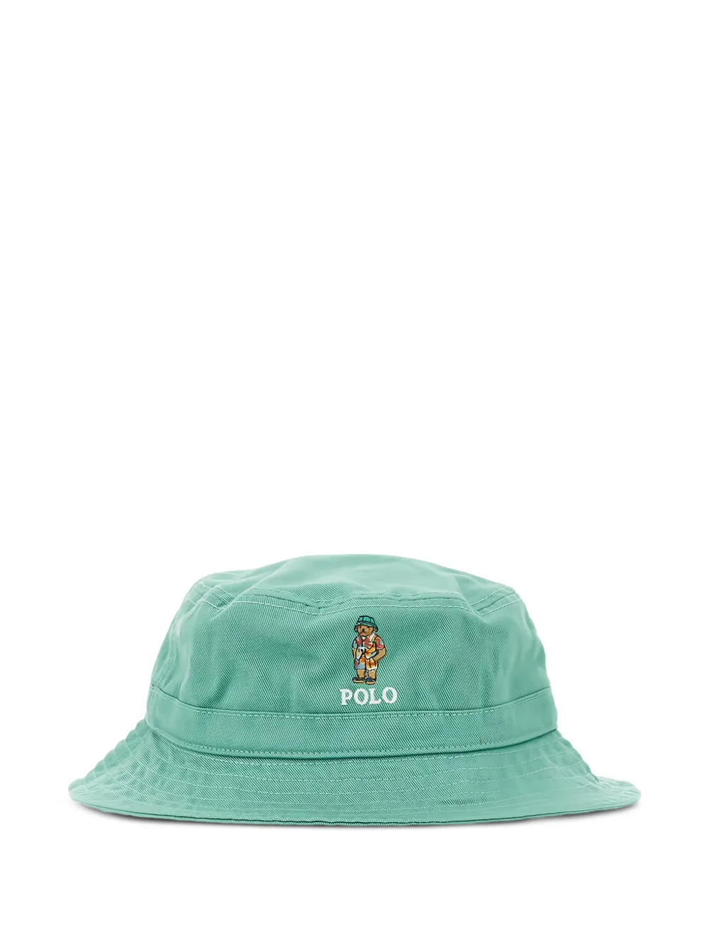 POLO RALPH LAUREN KIDS Vissershoed met borduurwerk Groen