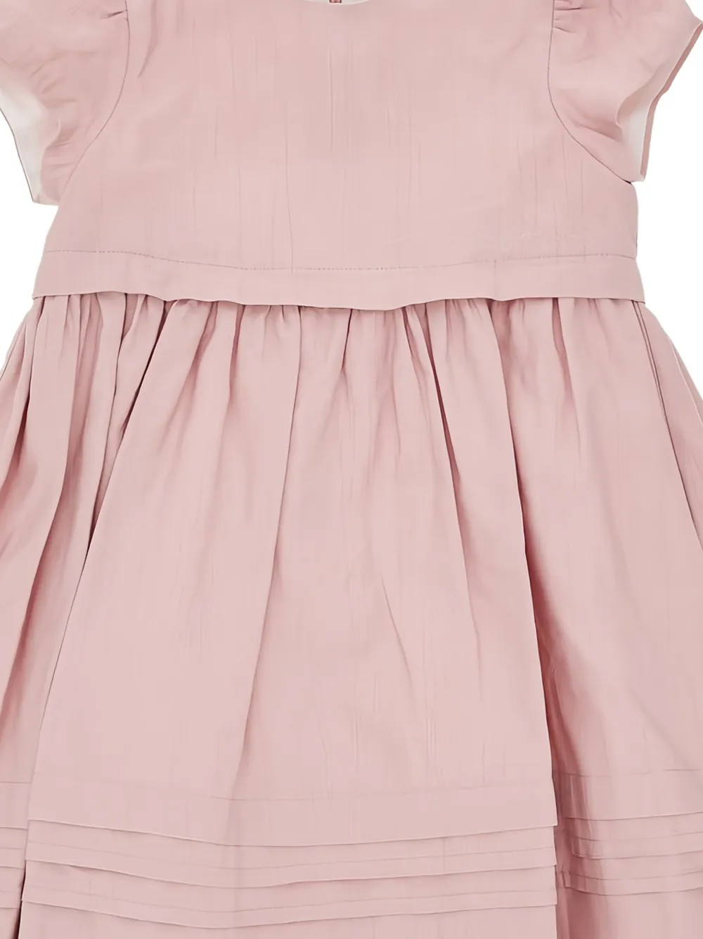 Il Gufo pleated dress Roze