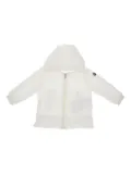 Moncler Dana hooded zip-up jacket - White