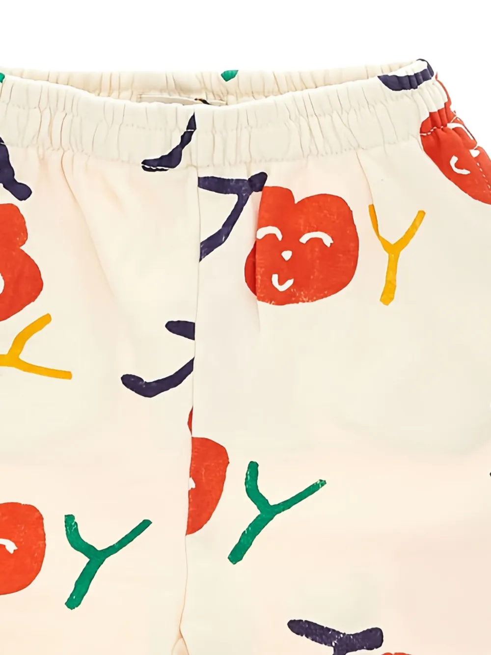Bobo Choses Smilling All Over shorts Beige