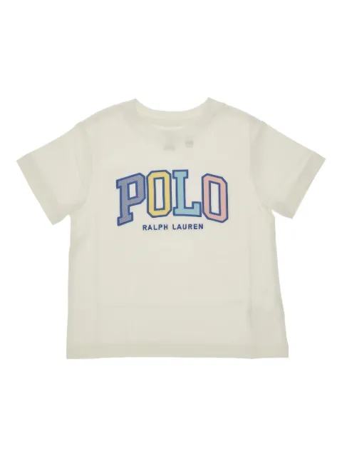 POLO RALPH LAUREN KIDS تيشيرت مطرز بشعار الماركة