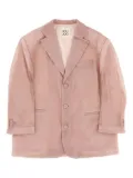 Doudou et Compagnie textured blazer - Pink