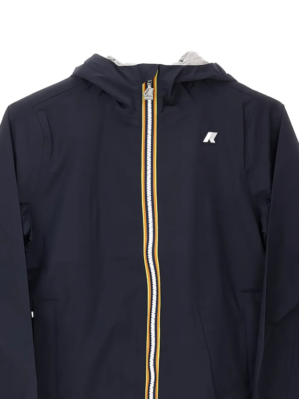K-Way Jack lichtgewicht jack capuchon Blauw