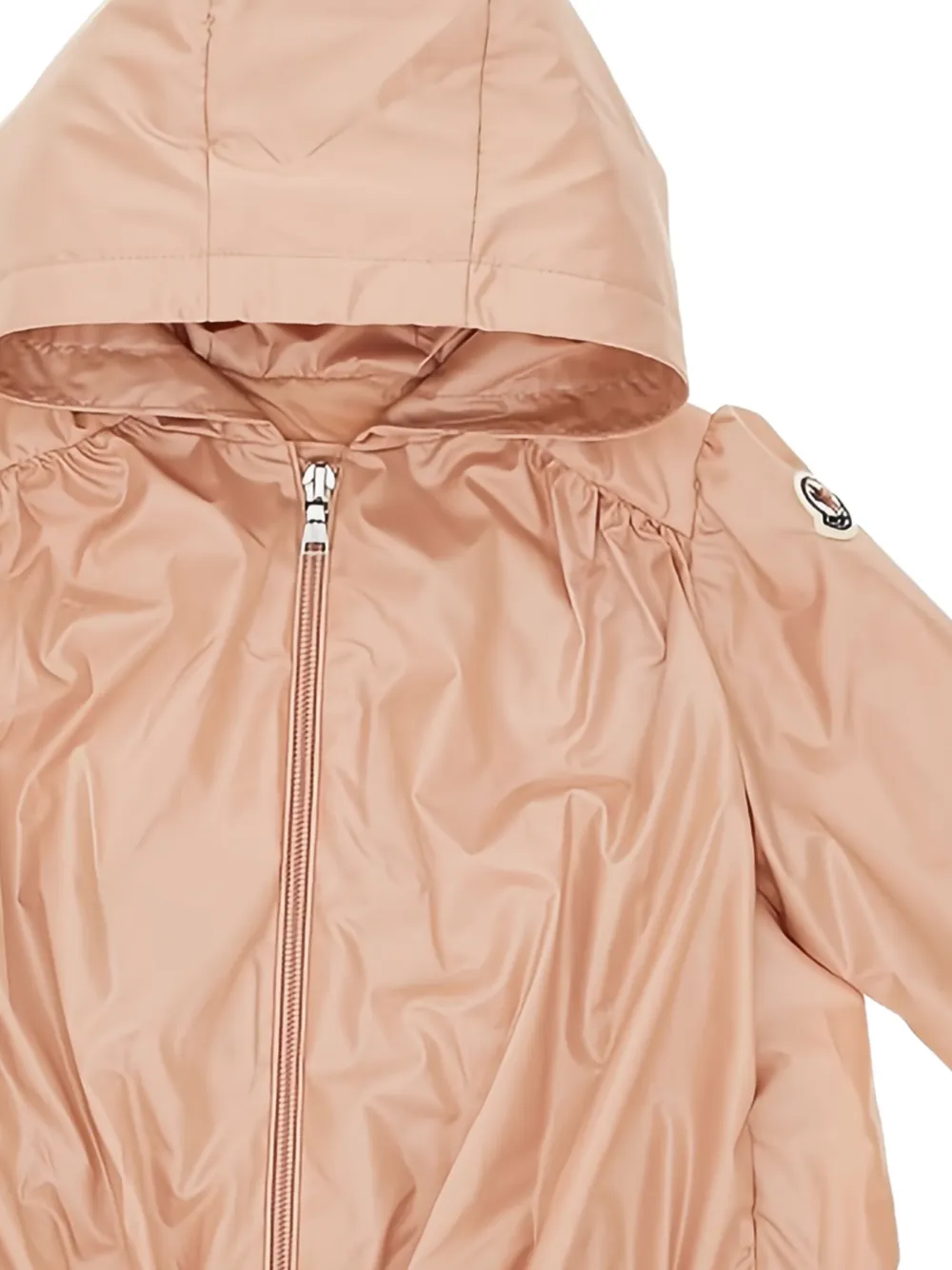 Moncler Enfant Jack met capuchon Roze
