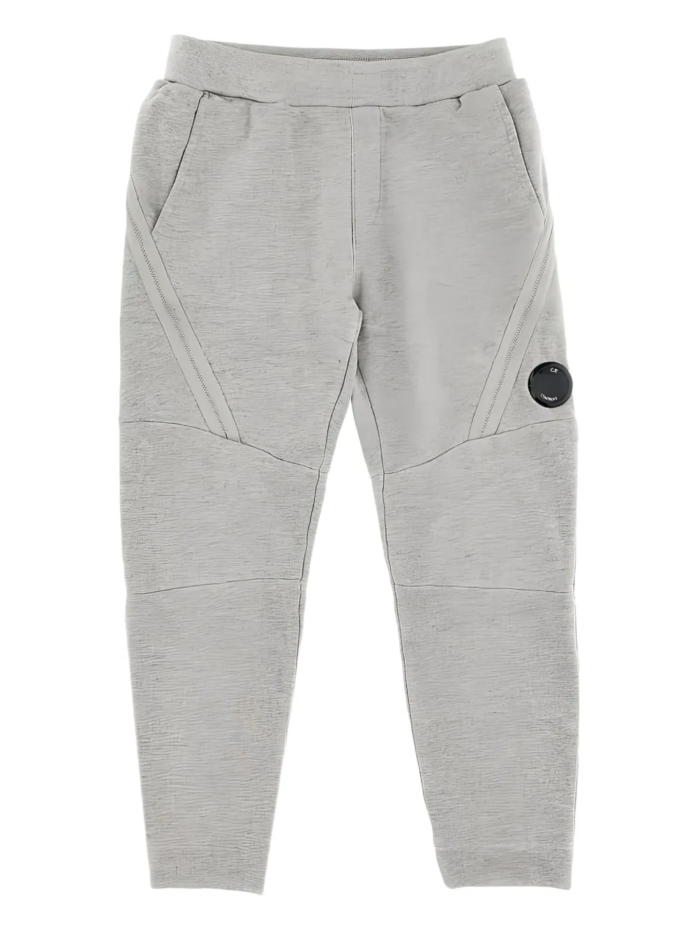 C.P. Company Kids Lens-detailed tracksuit bottoms Grijs
