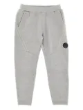 C.P. Company Kids Lens-detailed tracksuit bottoms - Grey
