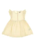 Konges Sløjd Posey ruffled dress - Neutrals
