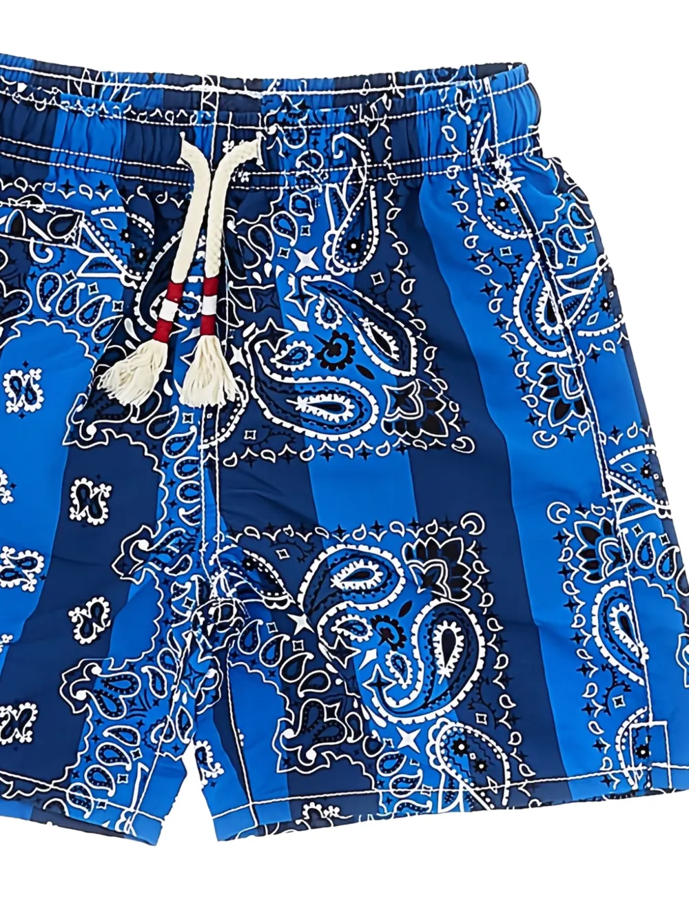 MC2 Saint Barth Zwembroek met paisley-print Blauw