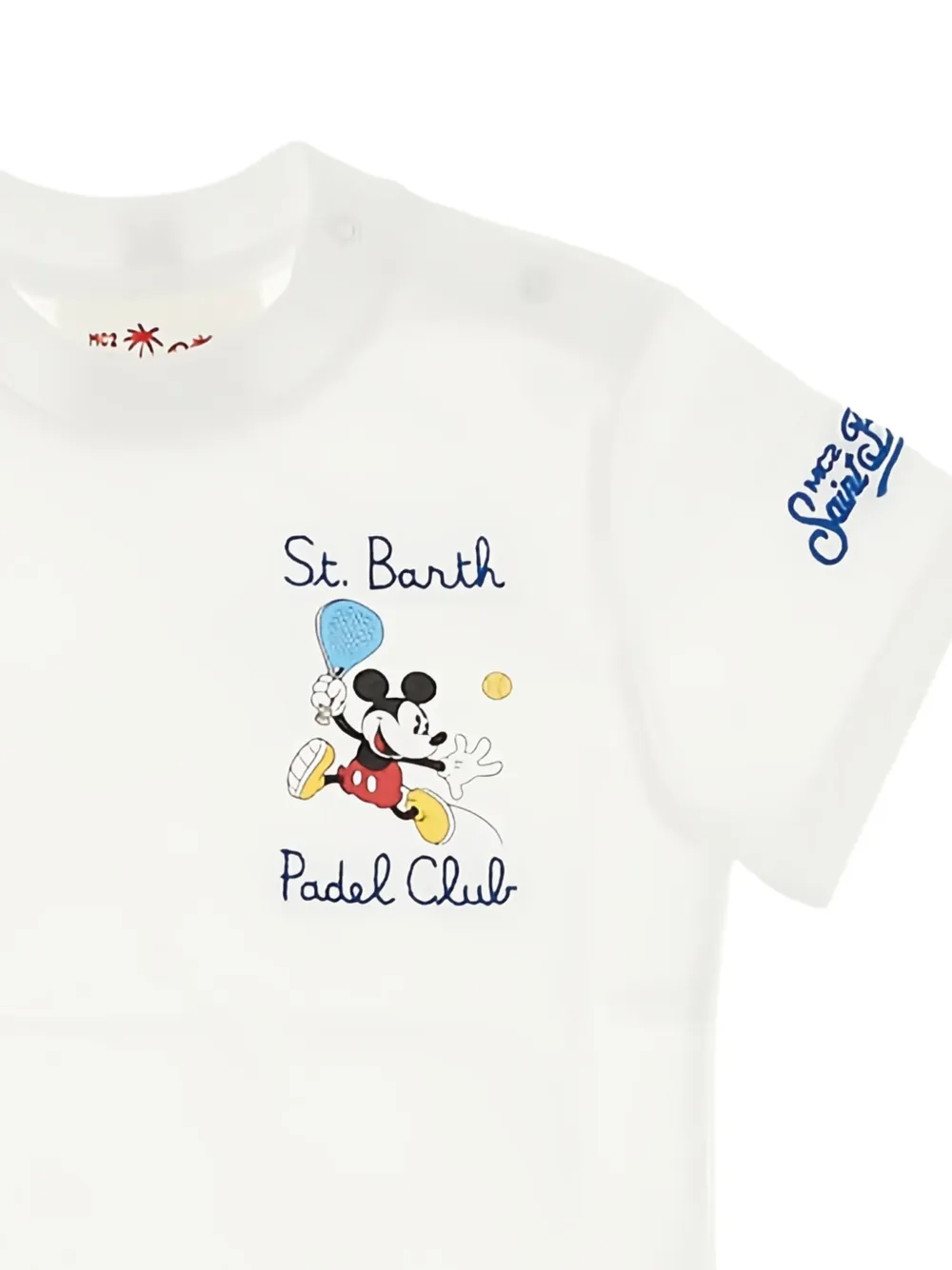 MC2 Saint Barth Mickey Mouse Padel Club T-shirt | Boys T-Shirts | Image 2