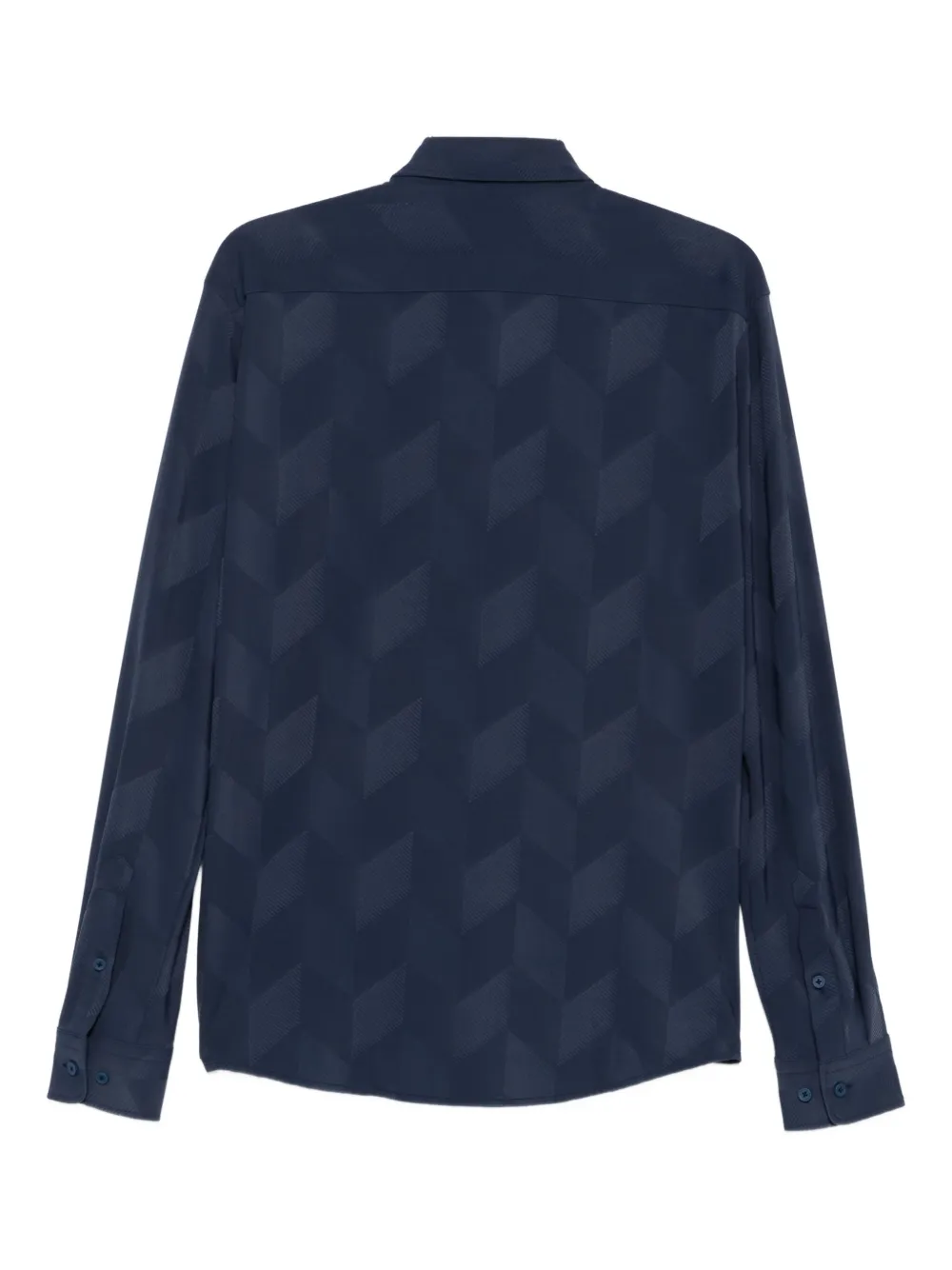 BOSS geometric-pattern shirt | Image 2