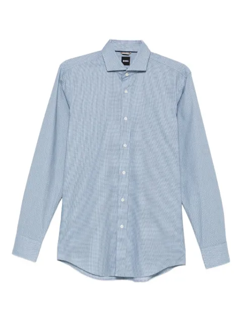 BOSS camisa de algodón