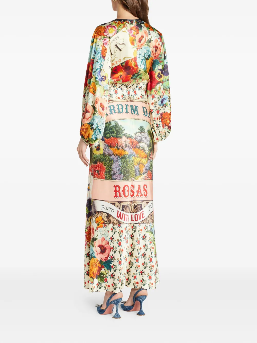 Camilla Aromatic Amor maxi-jurk Beige