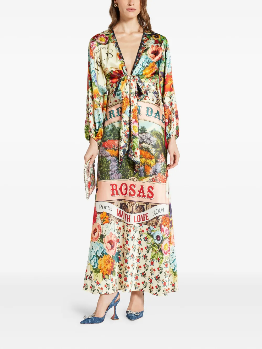 Camilla Aromatic Amor maxi dress - Bruin