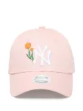 NEW ERA CAP 9FORTY floral-embroidered baseball cap - Pink