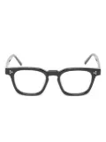 akila Calipso square-frame glasses - Black