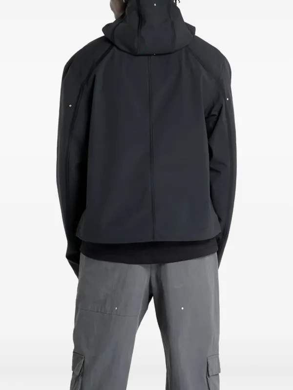 HELIOT EMIL buckle-detail Jacket | Black | FARFETCH