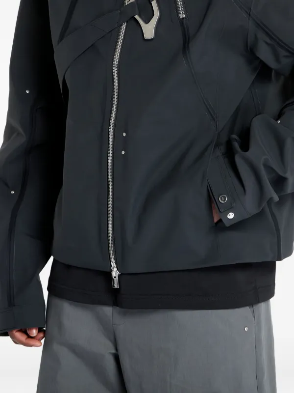 HELIOT EMIL バックルジャケット | ブラック | FARFETCH JP