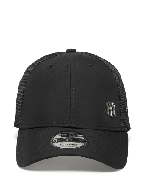 NEW ERA CAP 9FORTY logo-pin trucker cap