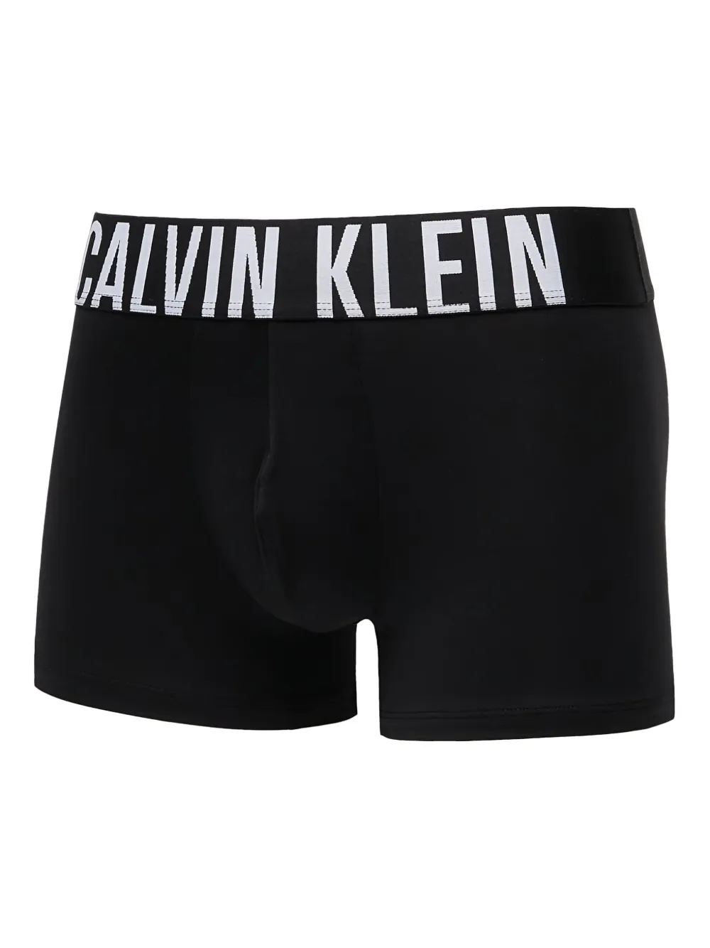 Calvin Klein Drie boxershorts met logoprint Zwart