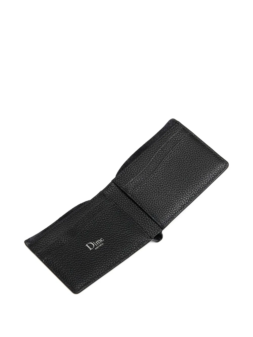 Dime Leather Wallet In Black