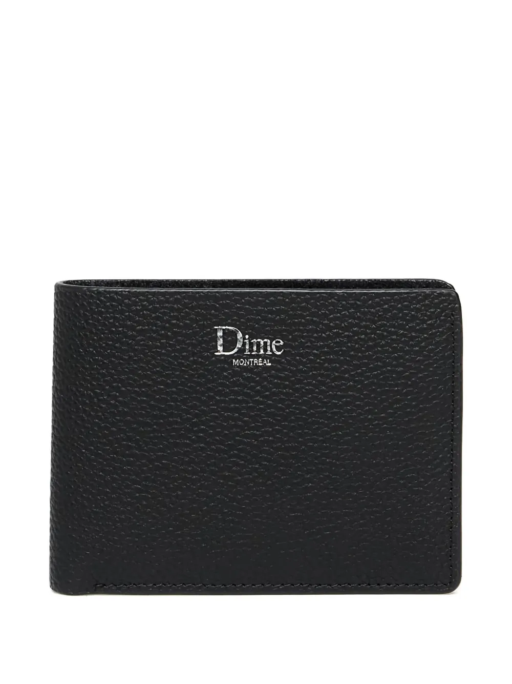 Dime Leather Wallet In Black