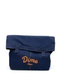 dime flap messenger bag - Blue