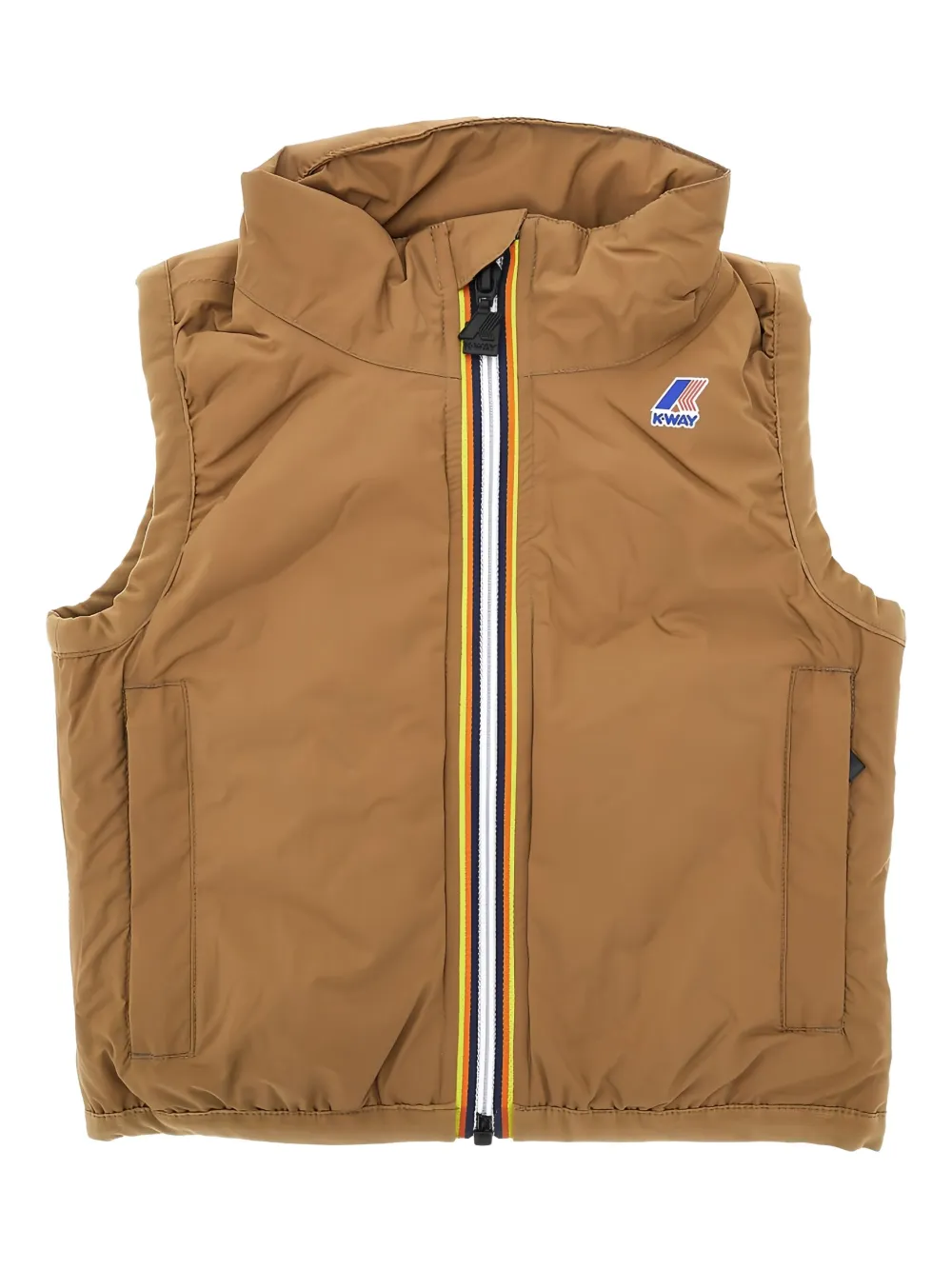 K-Way Le Vrai 4.0 Rouland padded gilet Beige
