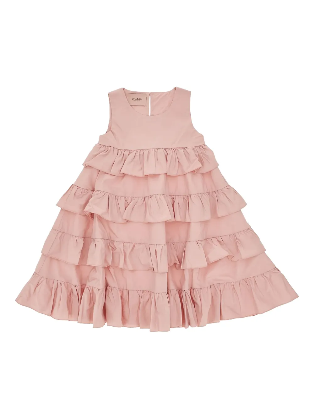 MaDilly Katoenen gelaagde jurk Roze