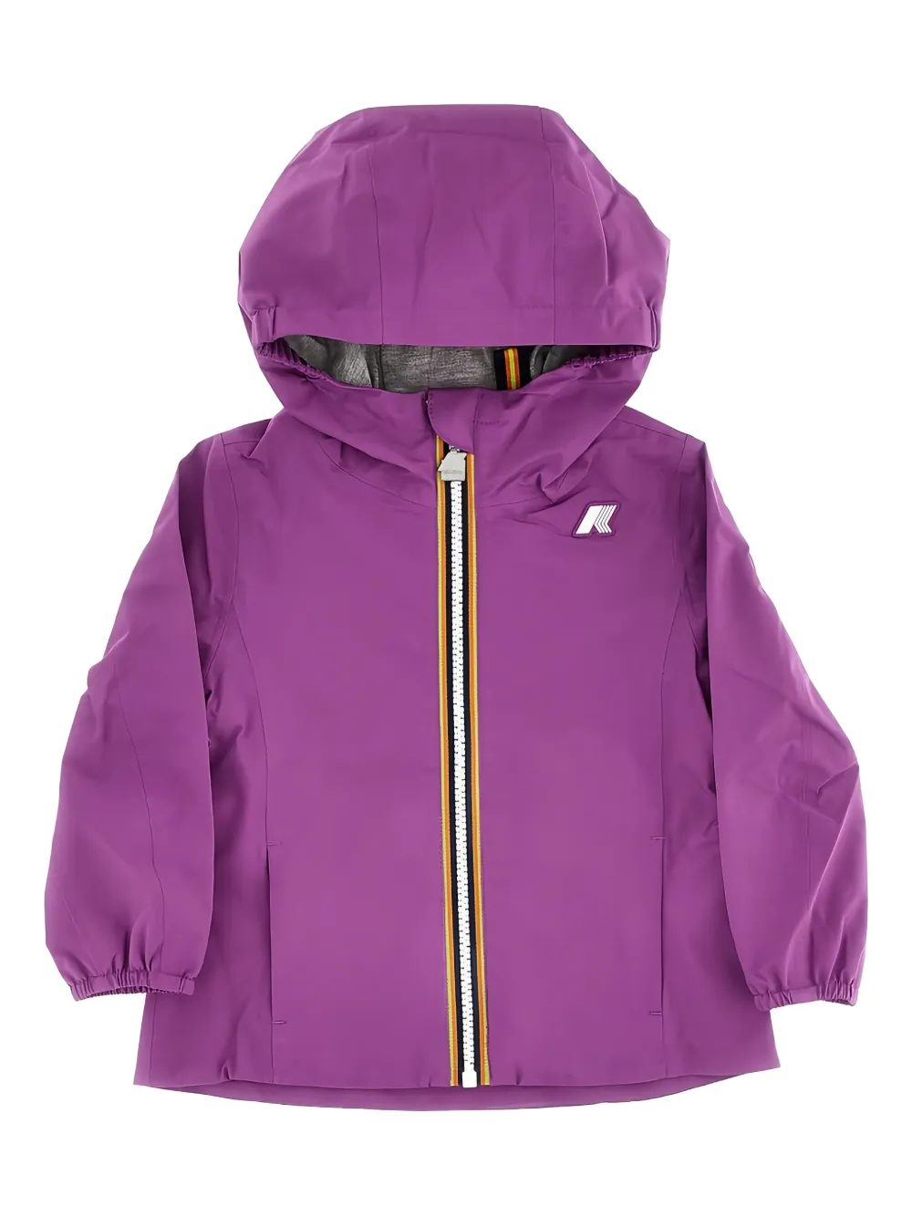 K-Way Marguerite hooded jacket Paars