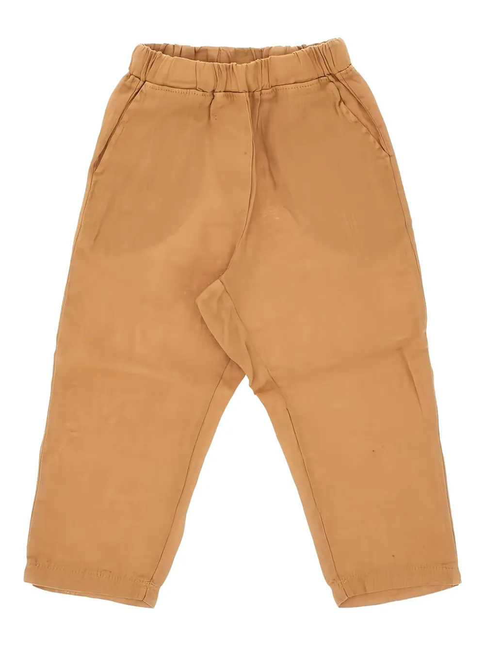 MaDilly Broek met wijde pijpen Beige