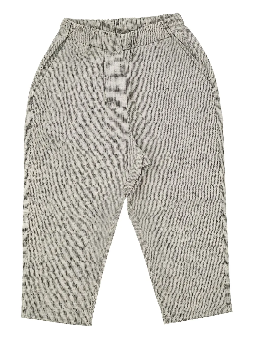 MaDilly textured-weave trousers | Grey | Image 1