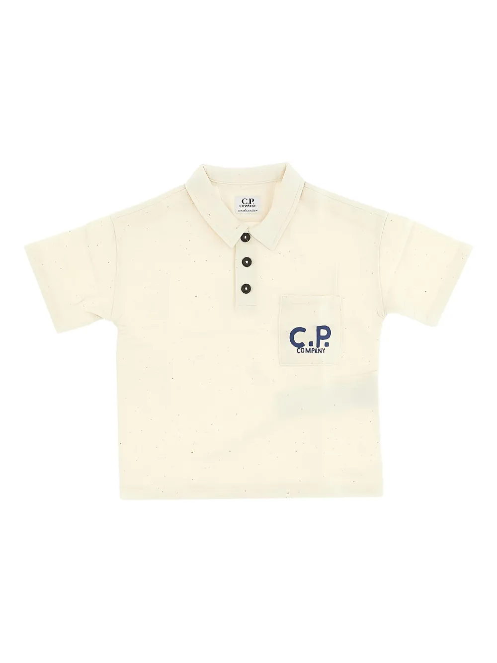 C.P. Company Kids Poloshirt met logo Beige