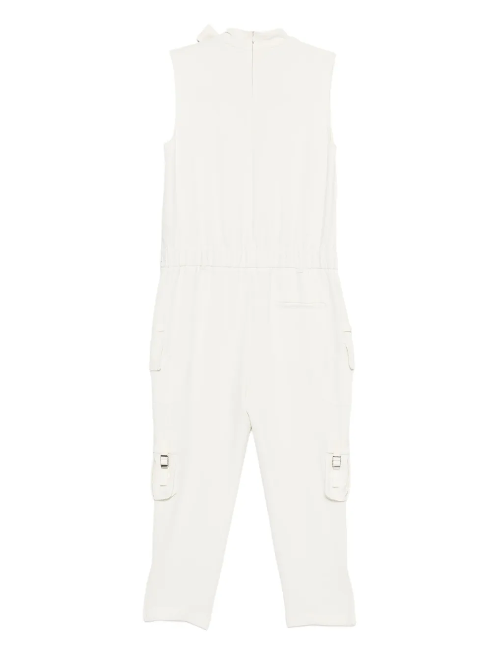 Valentino Garavani Pre-Owned 2010s jumpsuit met strikdetail - Wit