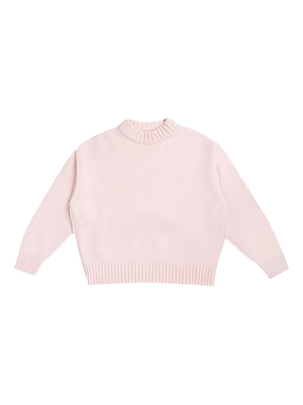 Palm Angels Kids logo-embroidered sweater | Pink | Image 1