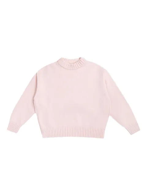 Palm Angels Kids logo-embroidered sweater