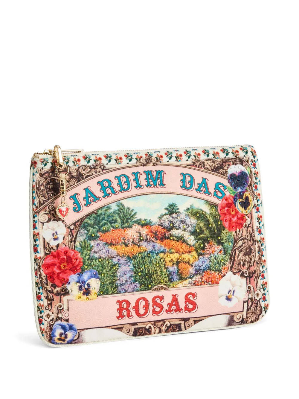 Camilla Kleine Aromatic Amor clutch Bruin