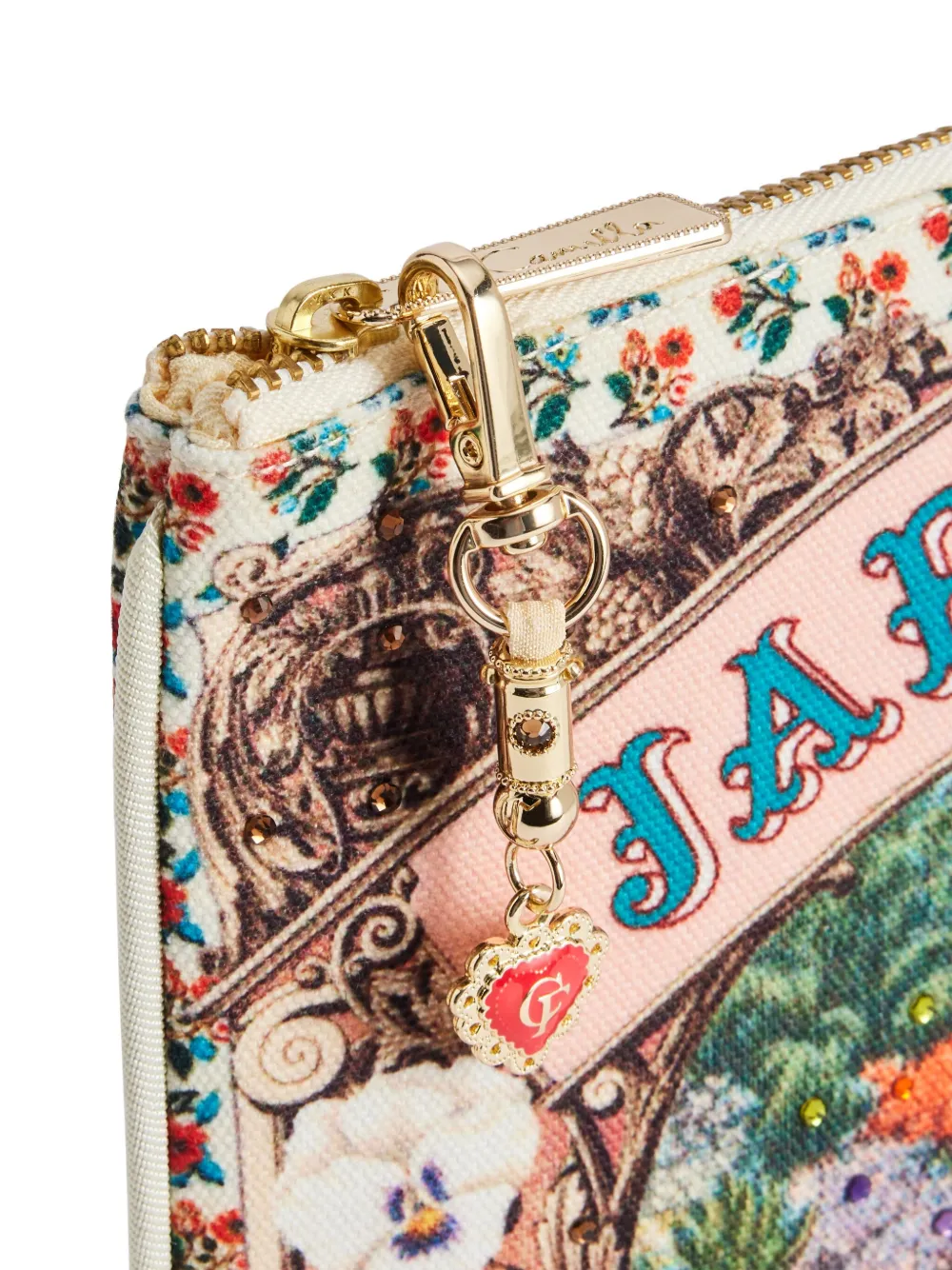 Camilla Kleine Aromatic Amor clutch Bruin