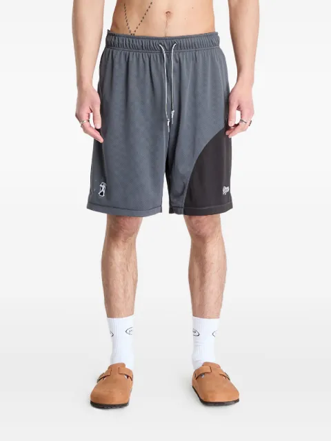 dime mesh panel shorts