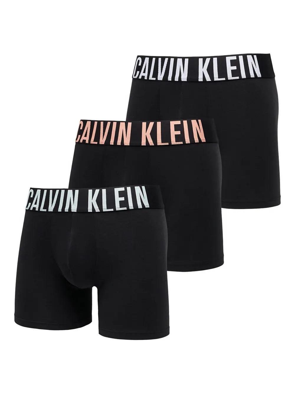Calvin Klein logo-waistband boxer briefs - ブラック Calvin Klein logo-waistband boxer briefs - ブラック