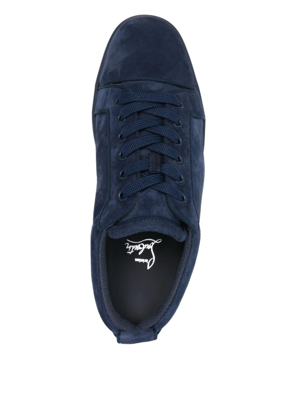 Christian Louboutin Suede lace-up Sneakers | Blue | FARFETCH