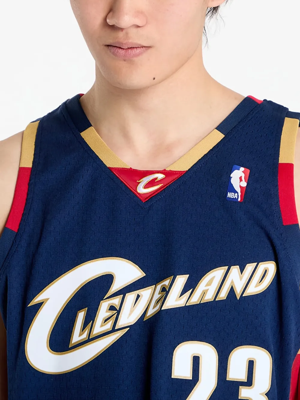 Mitchell & Ness Cleveland tanktop Blauw
