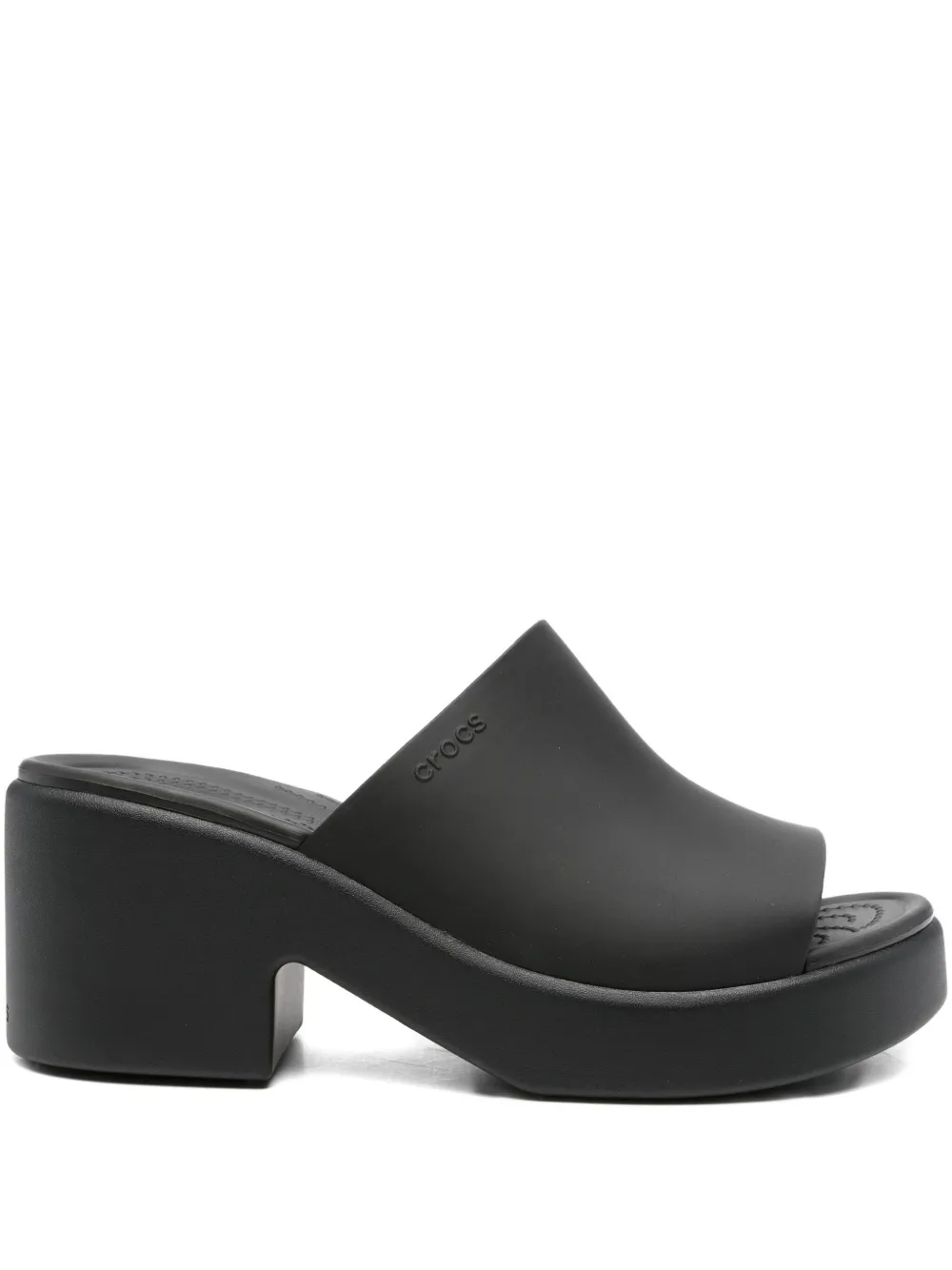 Crocs プラットフォーム サンダル | ブラック | Image 1