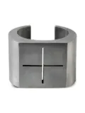 Parts of Four sterling-silver Crescent Plane bracelet