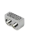 Parts of Four Plate Double diamond ring - Silver