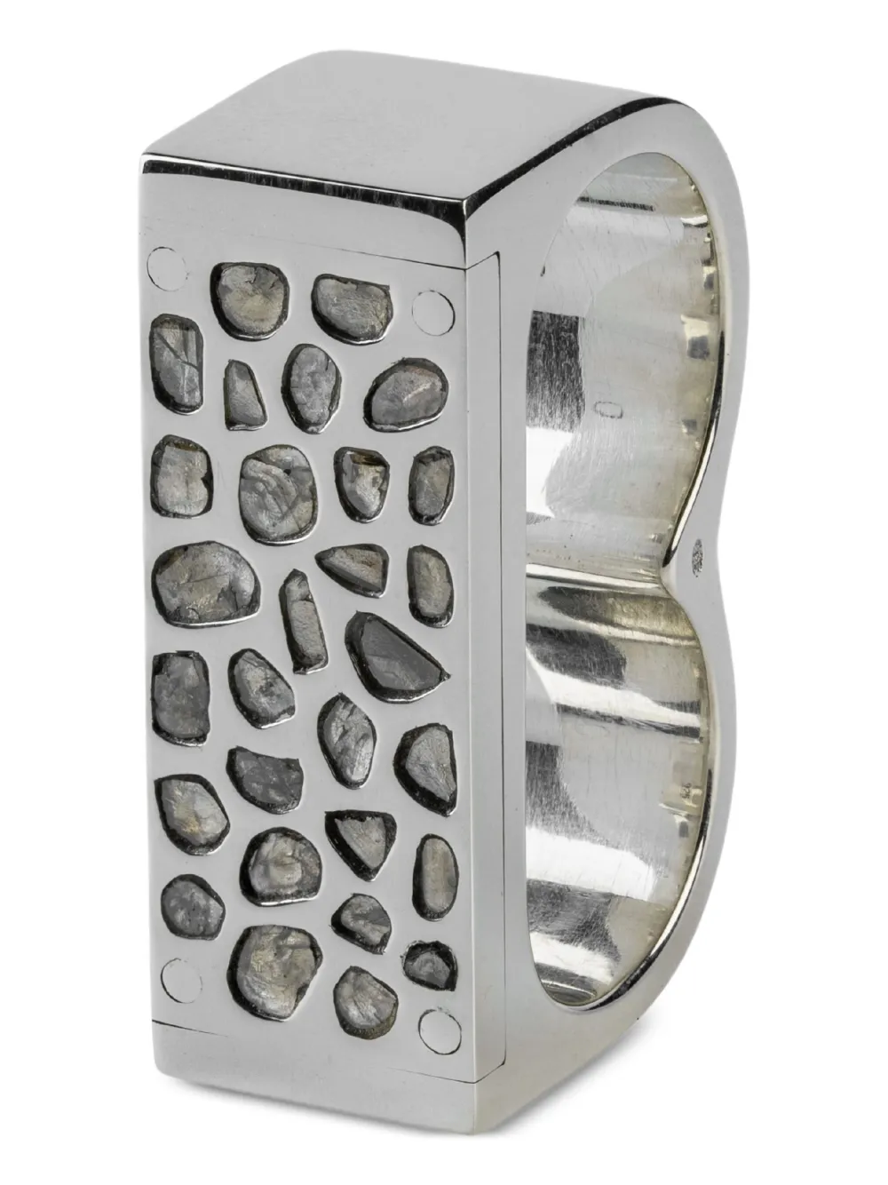 Parts of Four Plate Double diamond ring | Women | Image 2