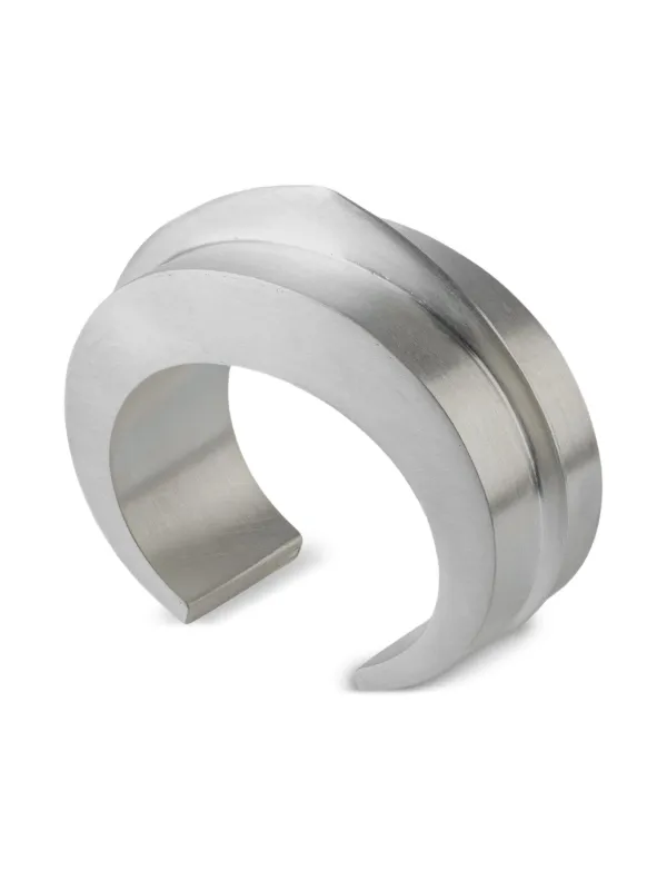 Parts Of Four Crescent Folded ブレスレット | シルバートーン