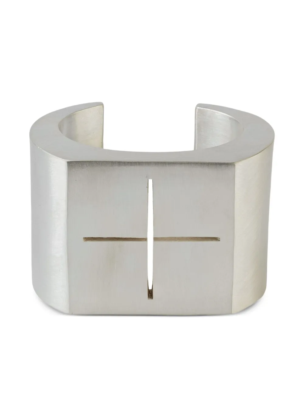 Parts of Four sterling-silver Crescent Plane cross-detail bracelet - Parts of Four sterling-silver Crescent Plane cross-detail bracelet -