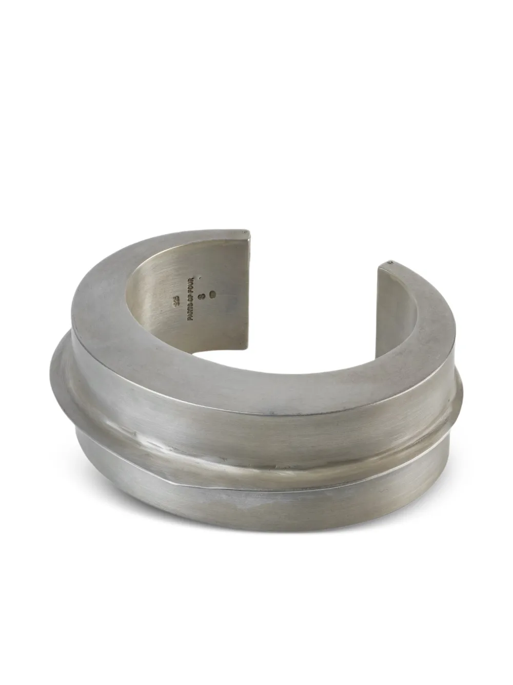 Parts of Four sterling silver Crescent Folded bracelet | Women | Image 2
