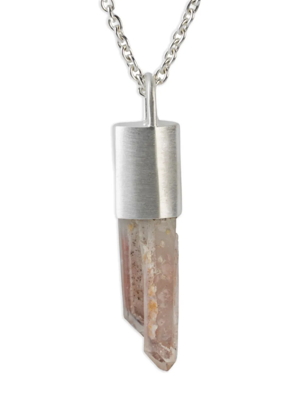Parts of Four iron-quartz necklace | Silver | Image 1